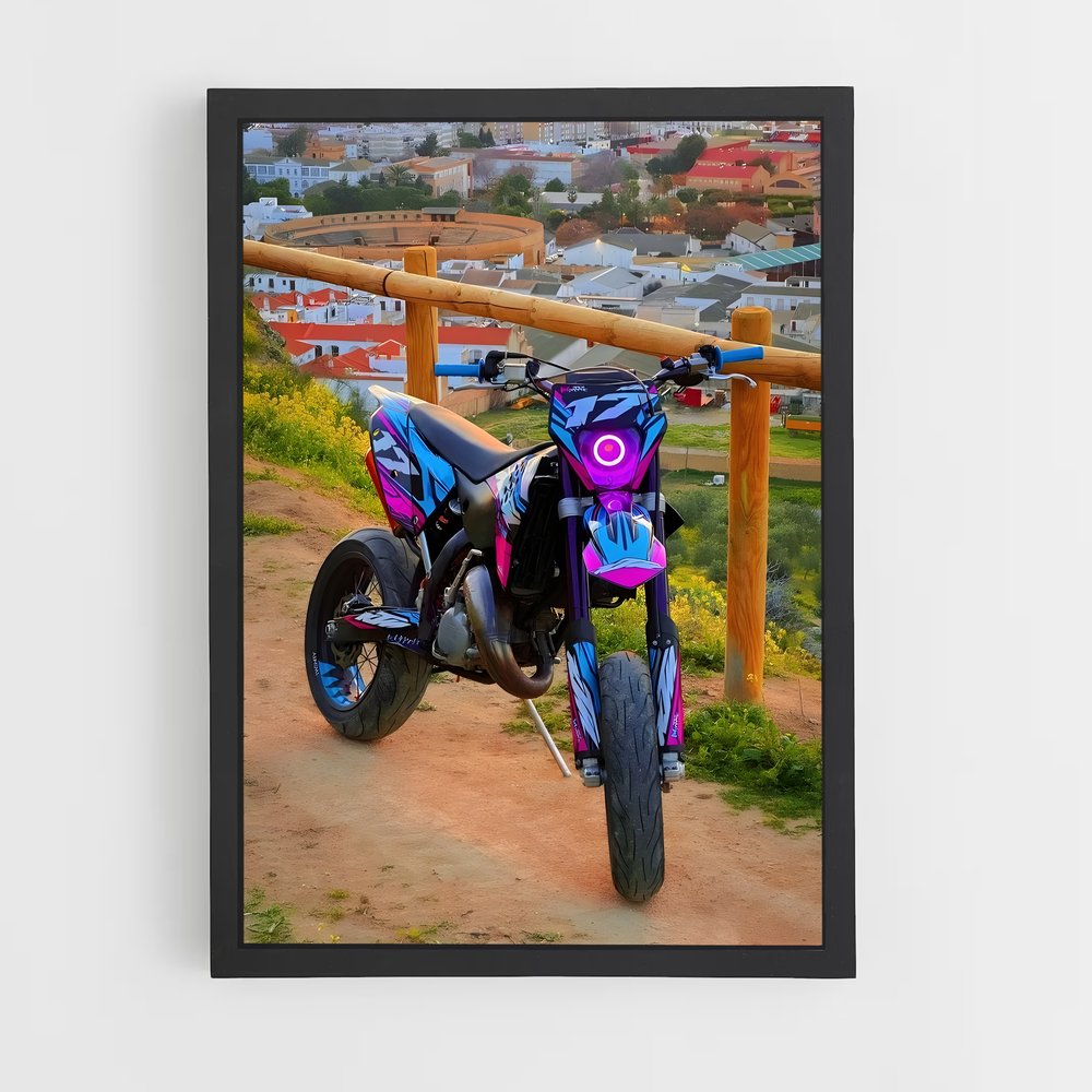 Poster Ride Into the Horizon – affiche KTM Moto (vue 2)